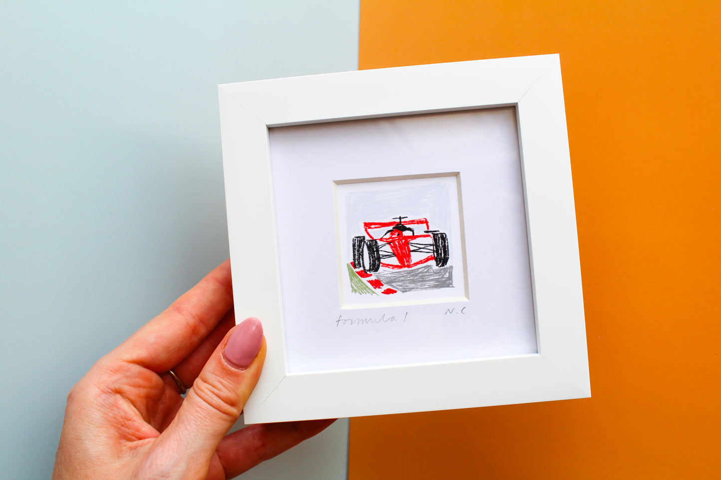 Formula 1 Mini Art Print