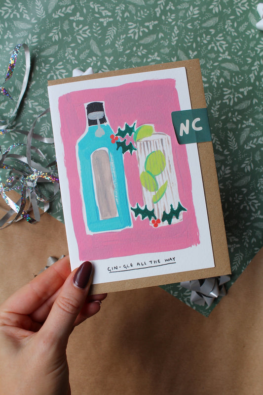 Gin Christmas Card