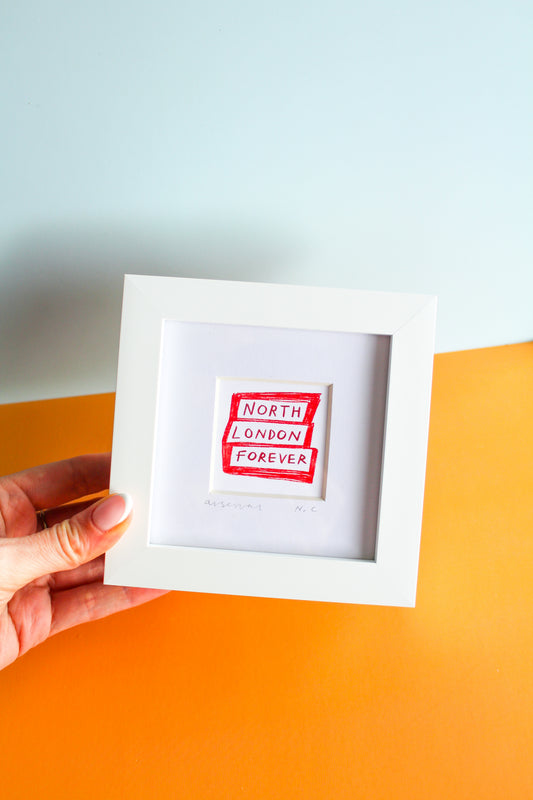 North London Forever Arsenal Mini Art Print