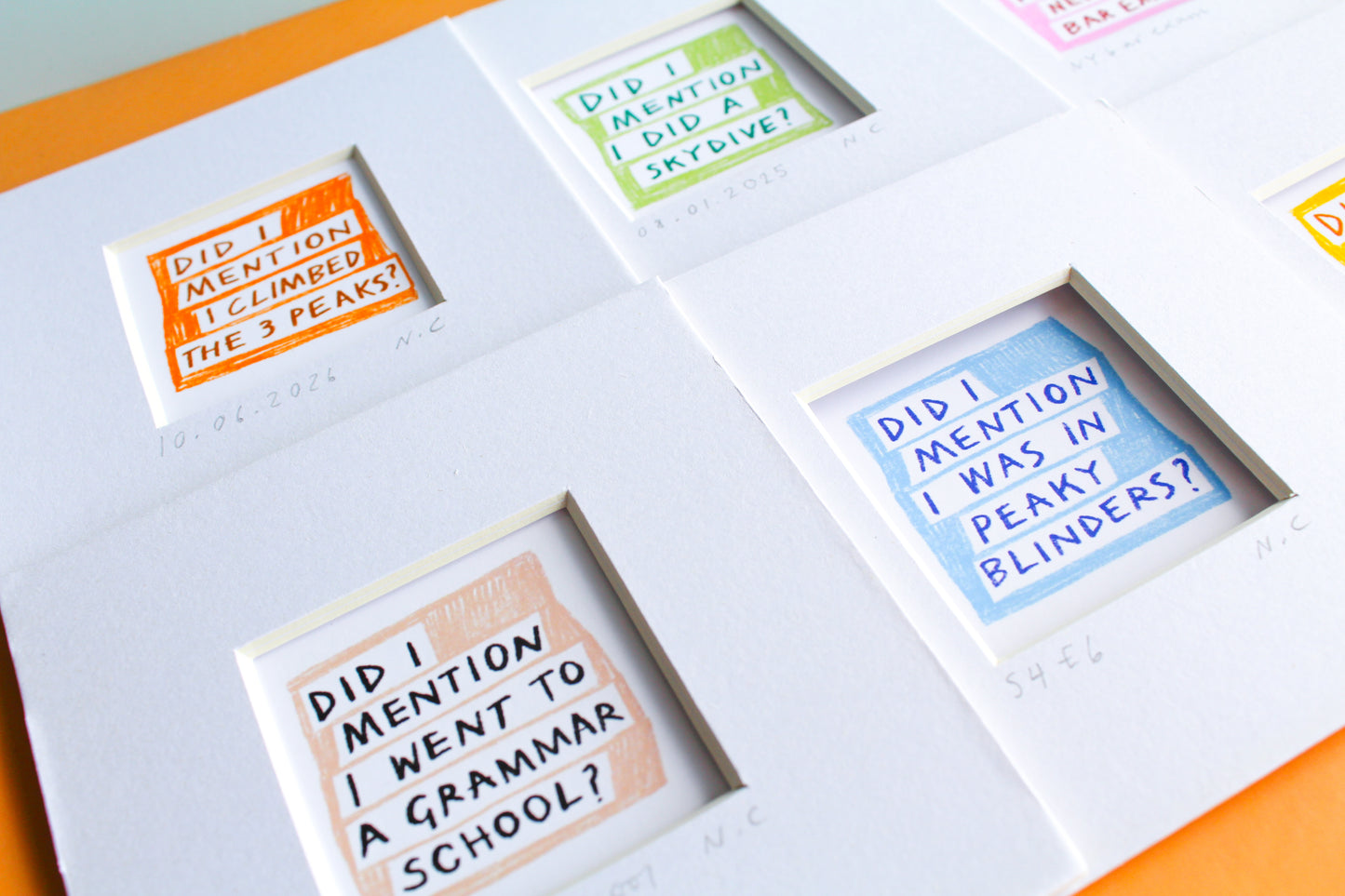 'Did I Mention...?' Custom Mini Art Print