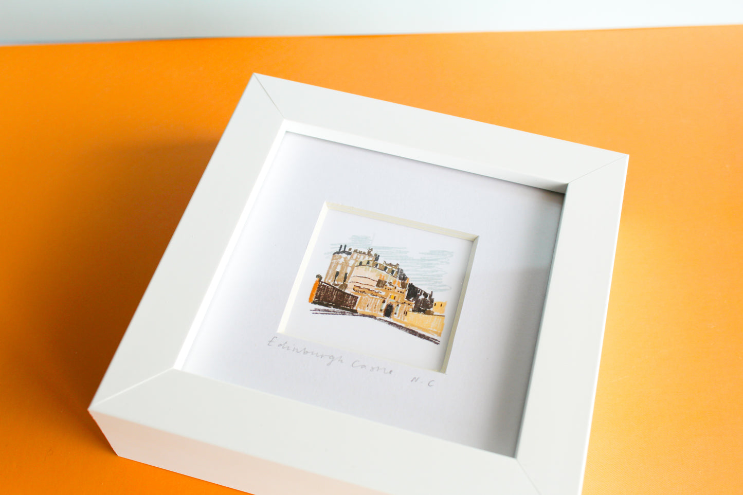 Edinburgh Castle Mini Art Print