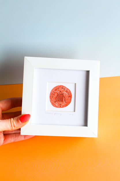 Lucky Penny Mini Art Print