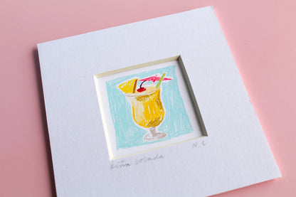 Pina Colada Mini Art Print