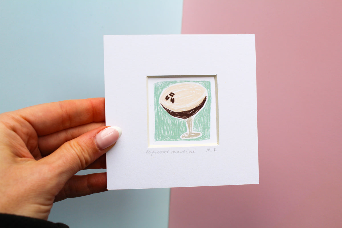 Espresso Martini Mini Art Print