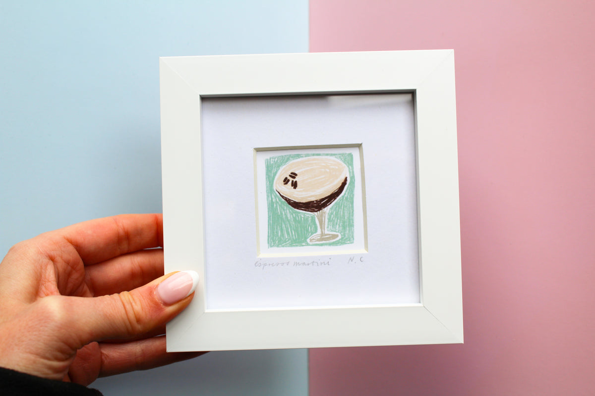 Espresso Martini Mini Art Print