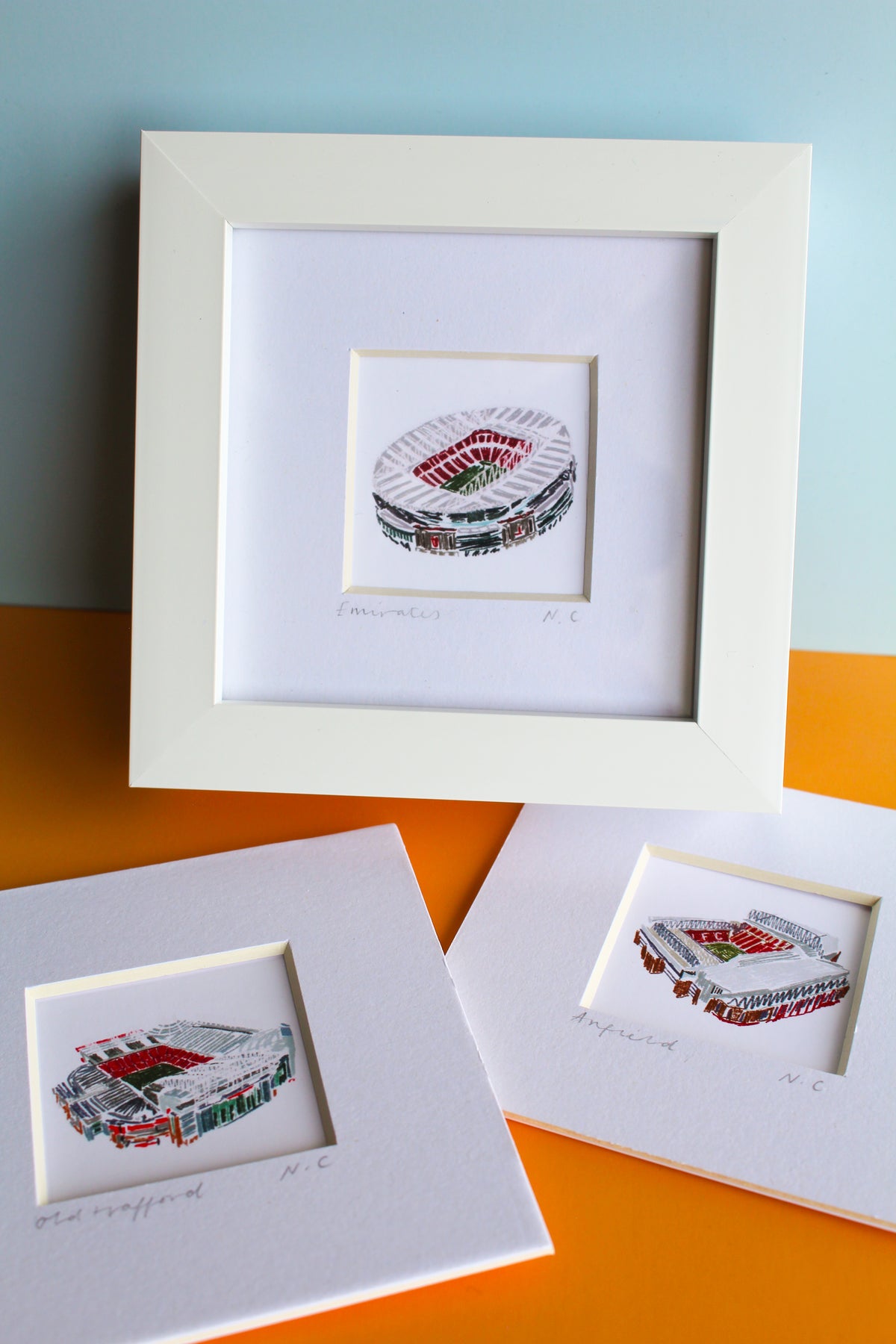 Football Stadium Mini Art Print