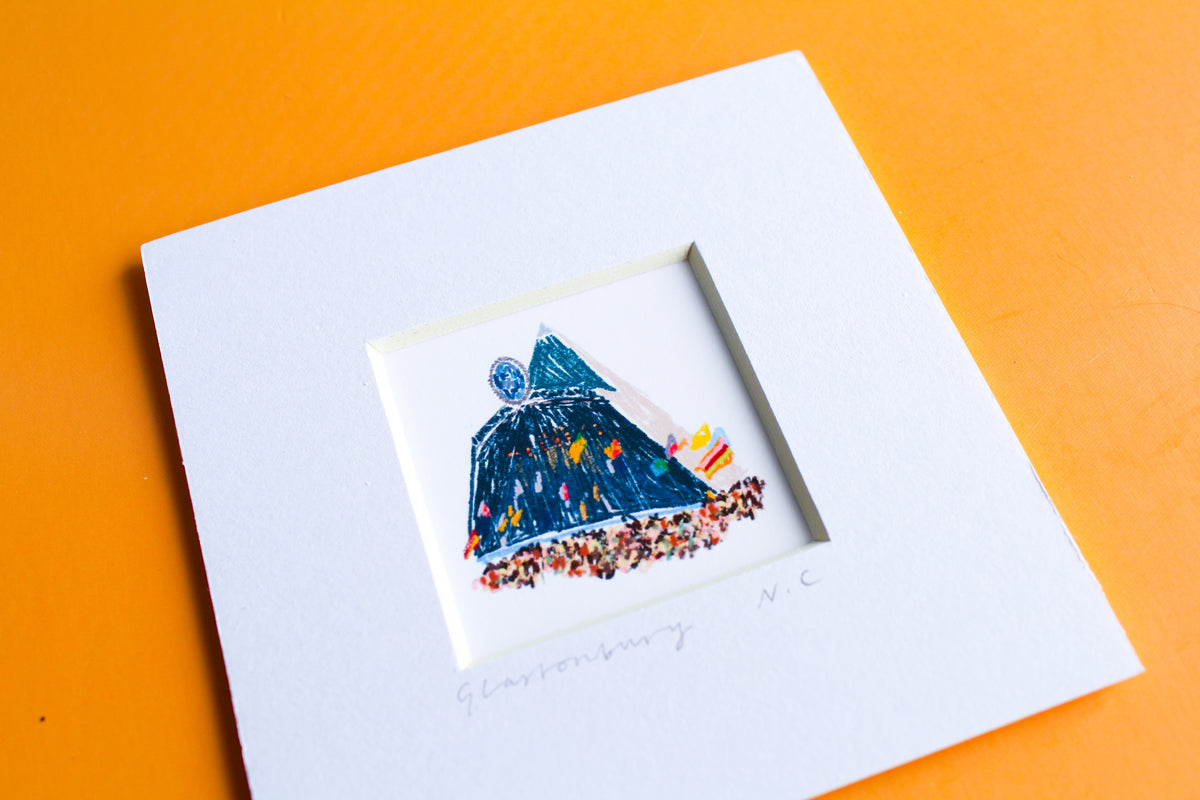 Glastonbury Mini Art Print
