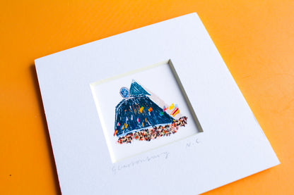 Glastonbury Mini Art Print