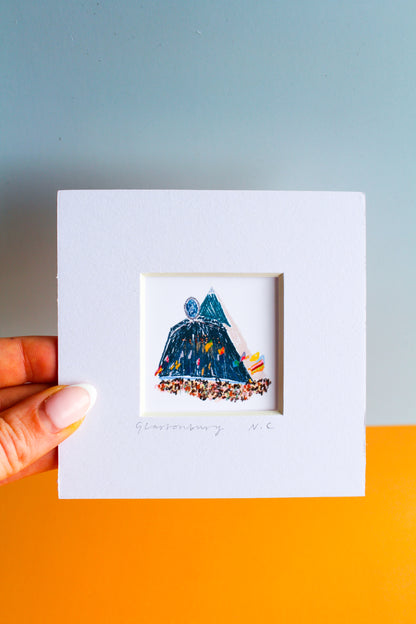 Glastonbury Mini Art Print