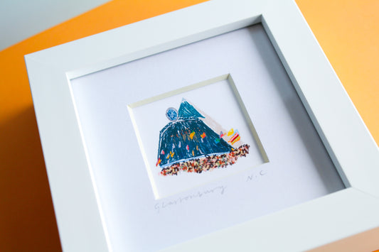 Glastonbury Mini Art Print