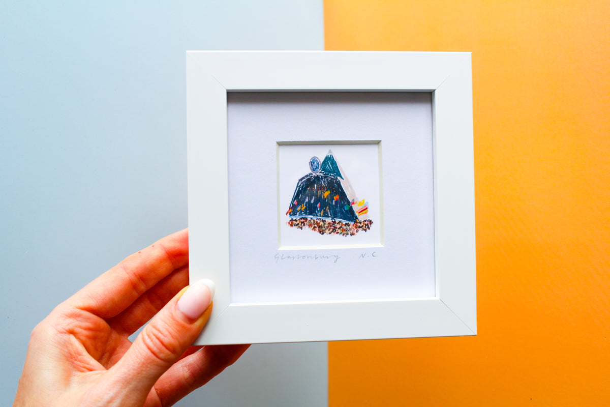 Glastonbury Mini Art Print