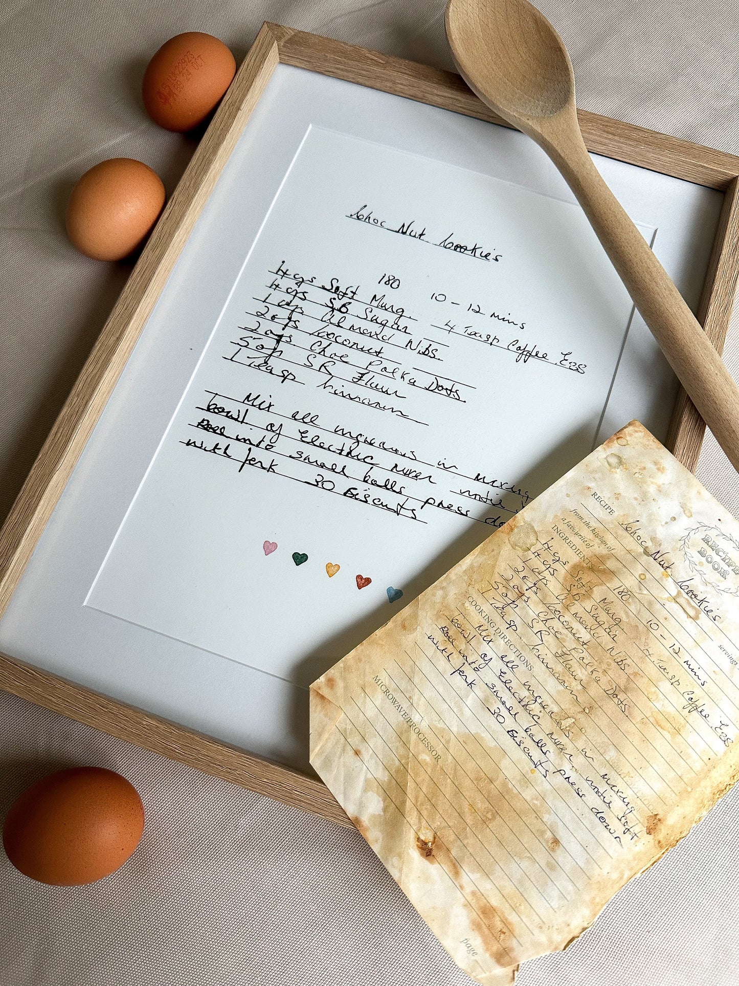 Personalised Recipe Art Print