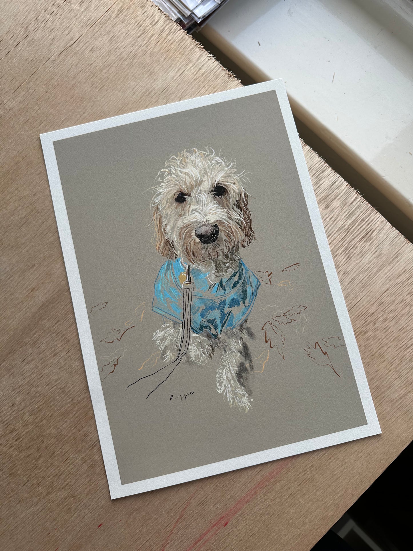 Personalised Hand Drawn Pet Portrait