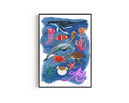 Under the Sea Art Print