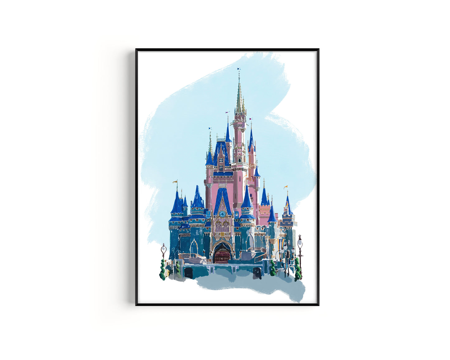 Castle Art Print