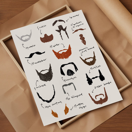 Beard Art Print