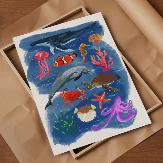 Under the Sea Art Print