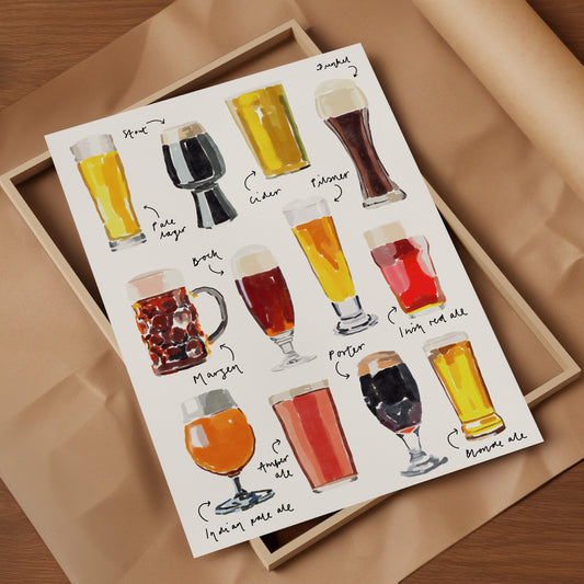 Beer Art Print