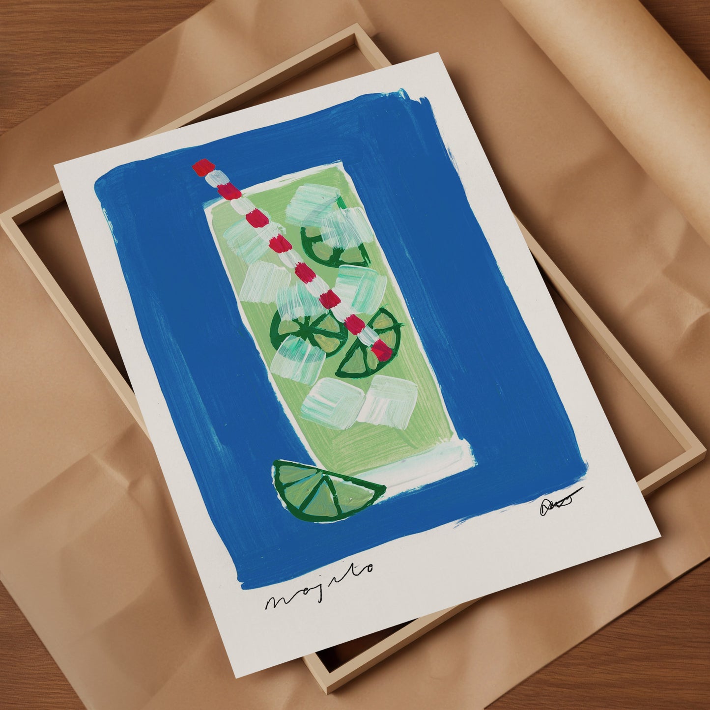 Mojito Art Print