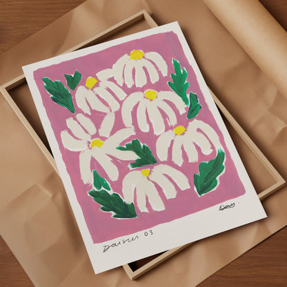 Daisies Art Print