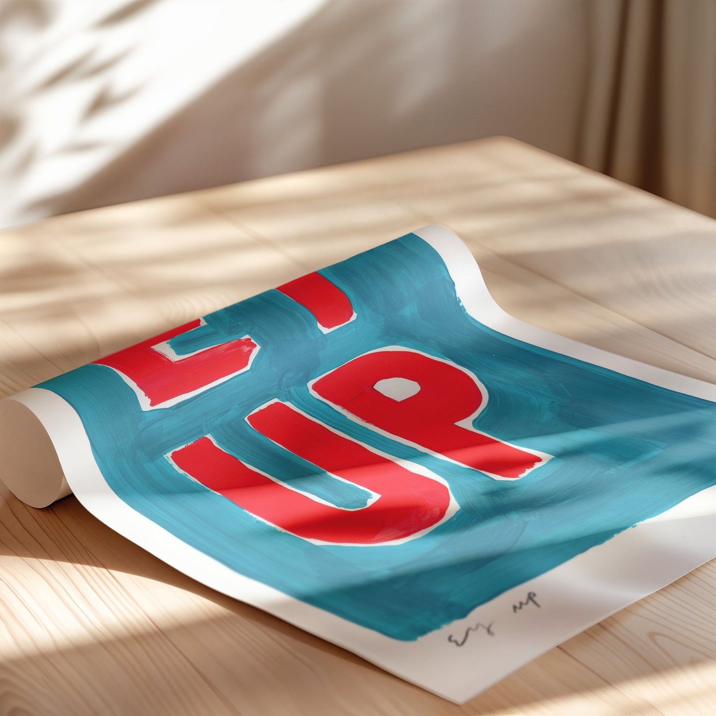 Ey Up Art Print