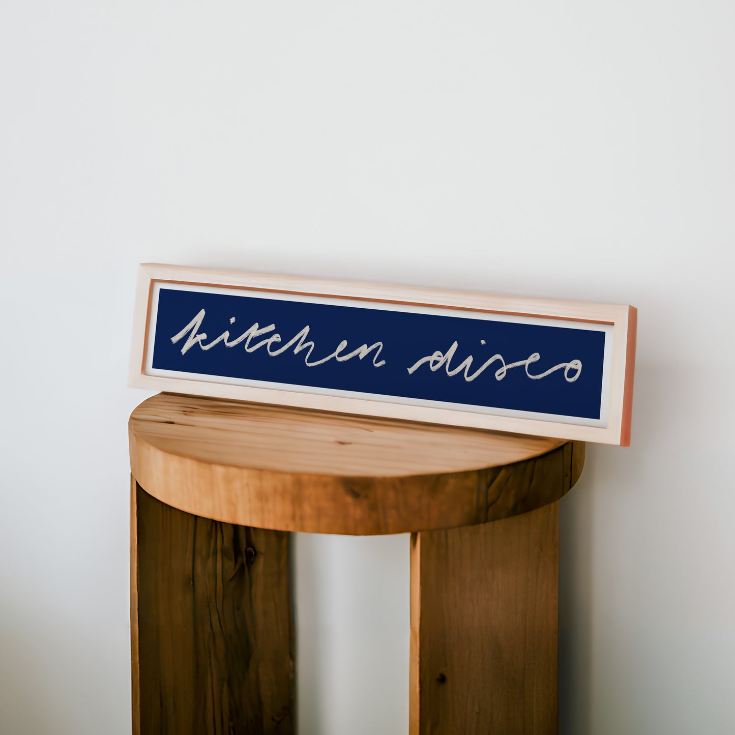Kitchen Disco Panoramic Art Print / 60 cm x 12 cm