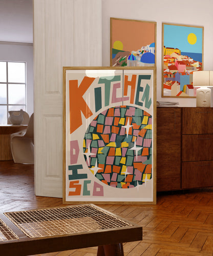 Kitchen Disco Art Print