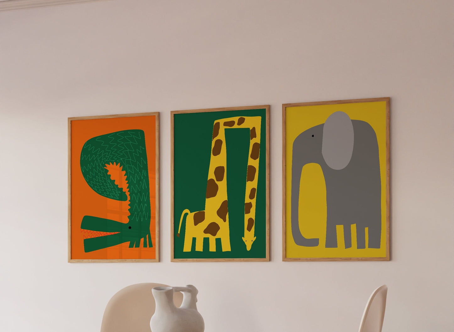 Childrens Wall Art Set of 3