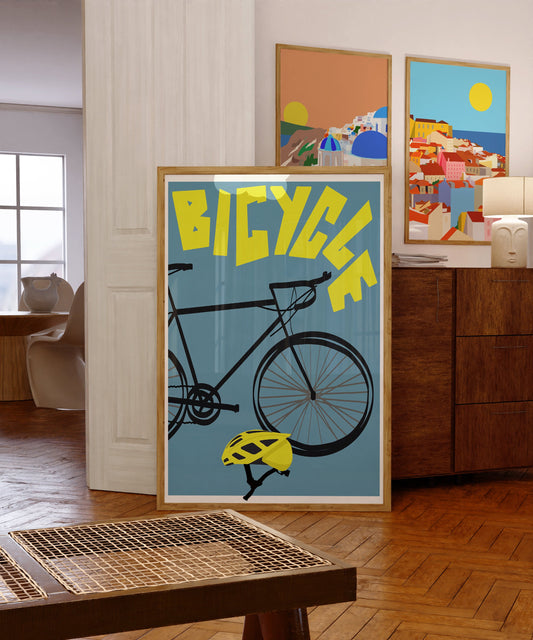 Bicycle Art Print - Sample Sale
