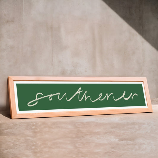 Southener Panoramic Art Print / 60 cm x 12 cm