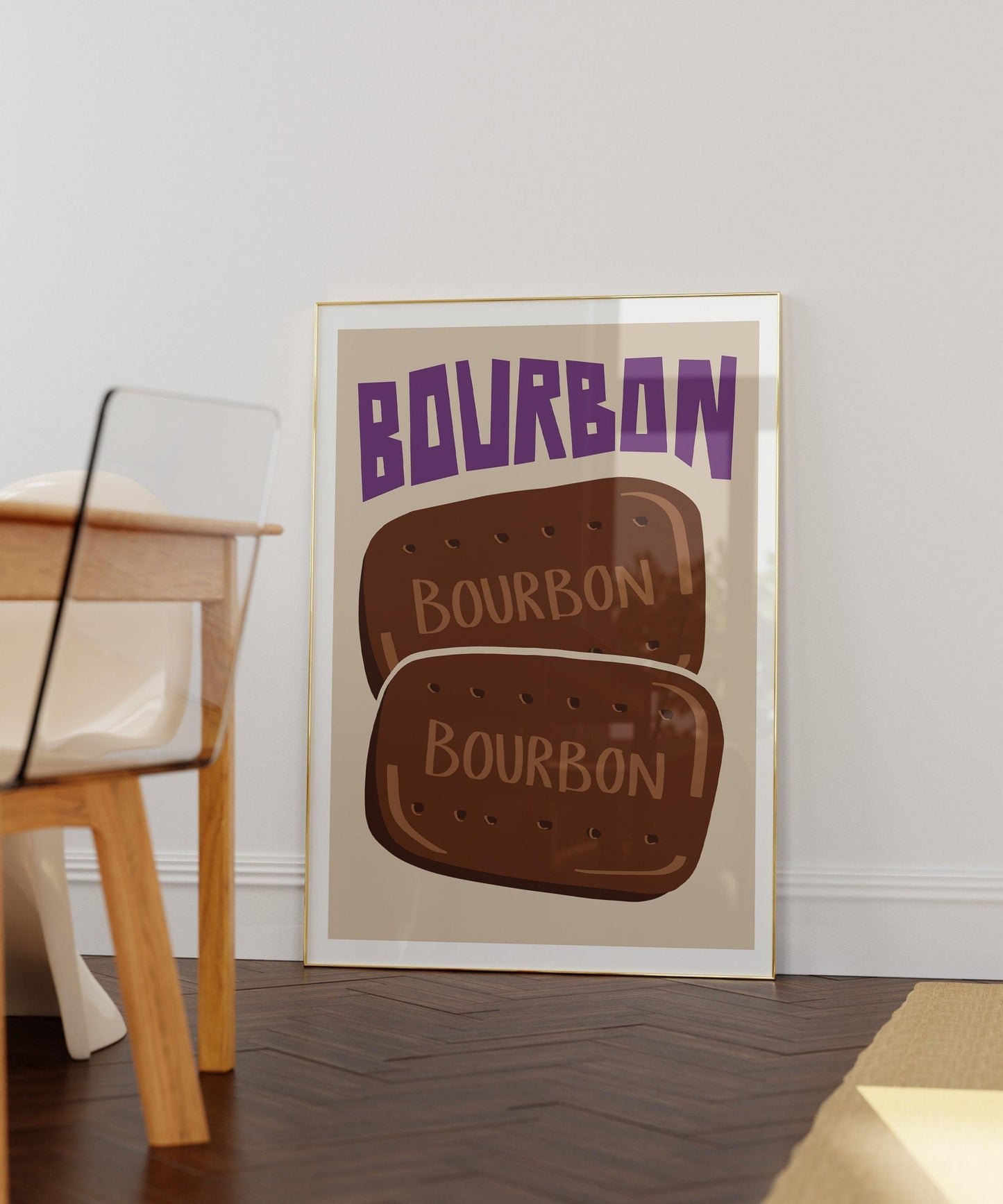 Bourbon biscuit Art Print