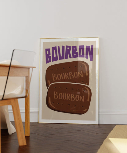 Bourbon biscuit Art Print