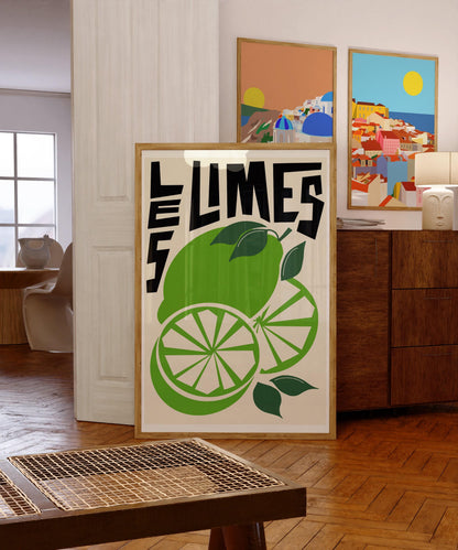 Lime Art Print