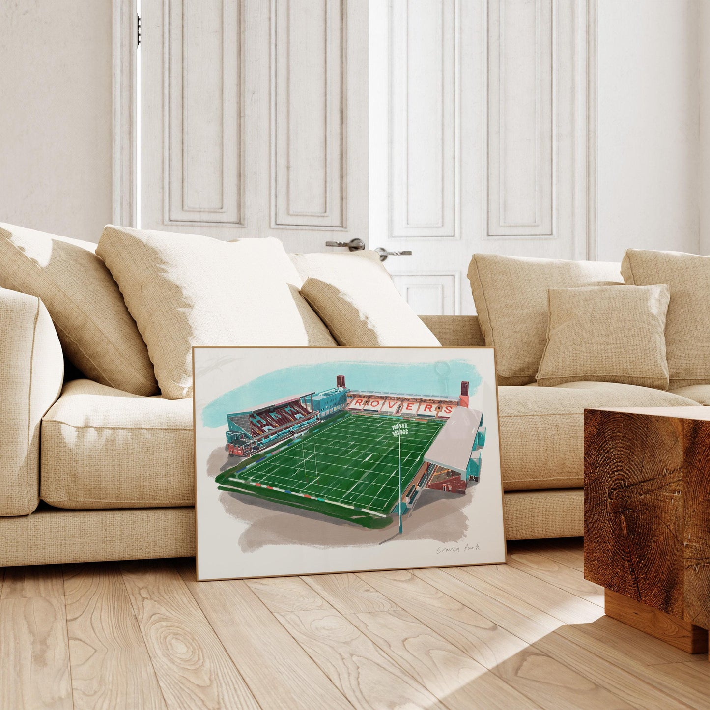 Craven Park Stadium Art Print