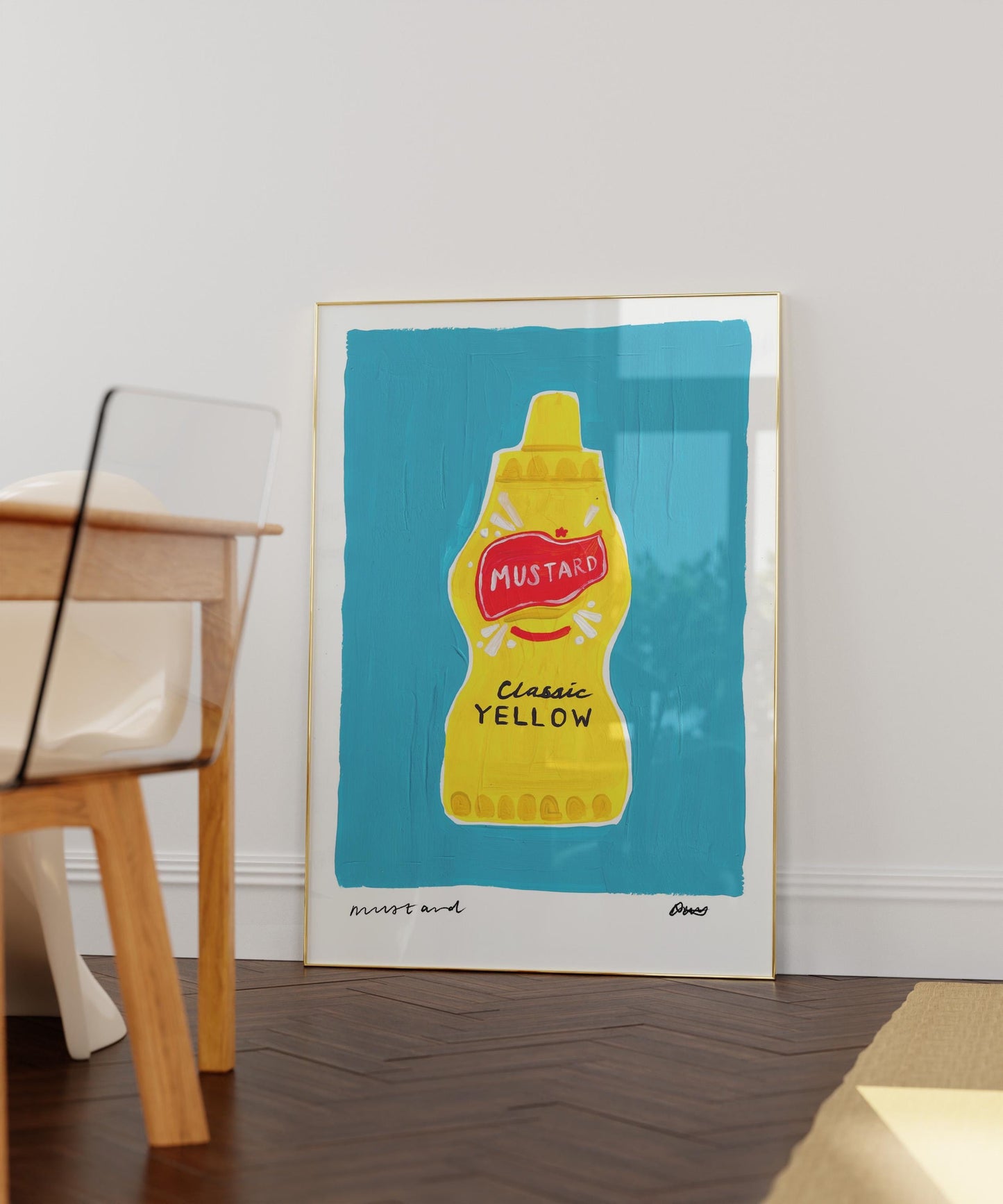 Mustard Wall Art