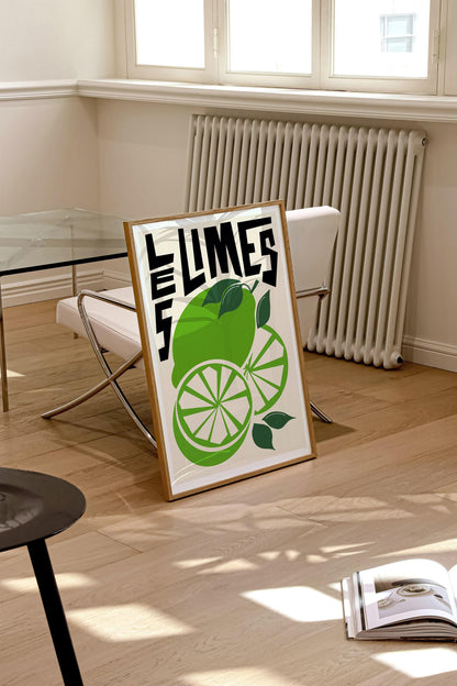 Lime Art Print