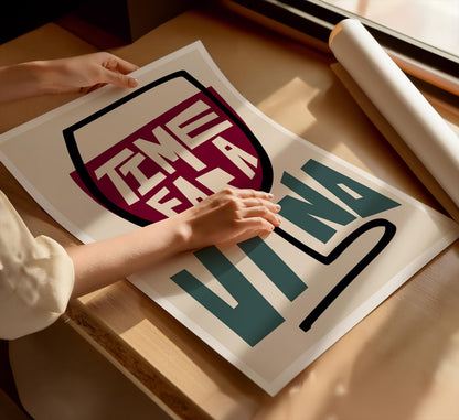 Wine Art Print