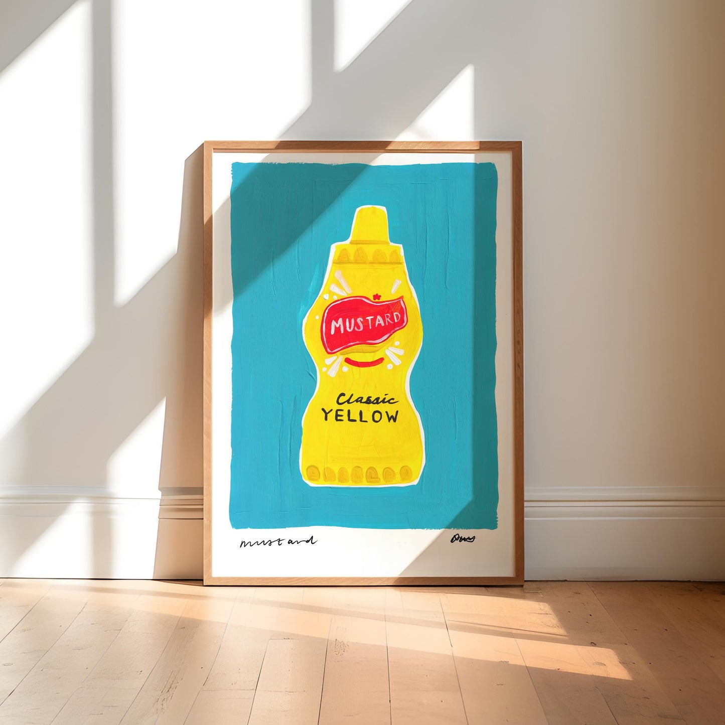 Mustard Wall Art