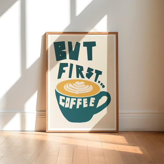 Coffee Art Print
