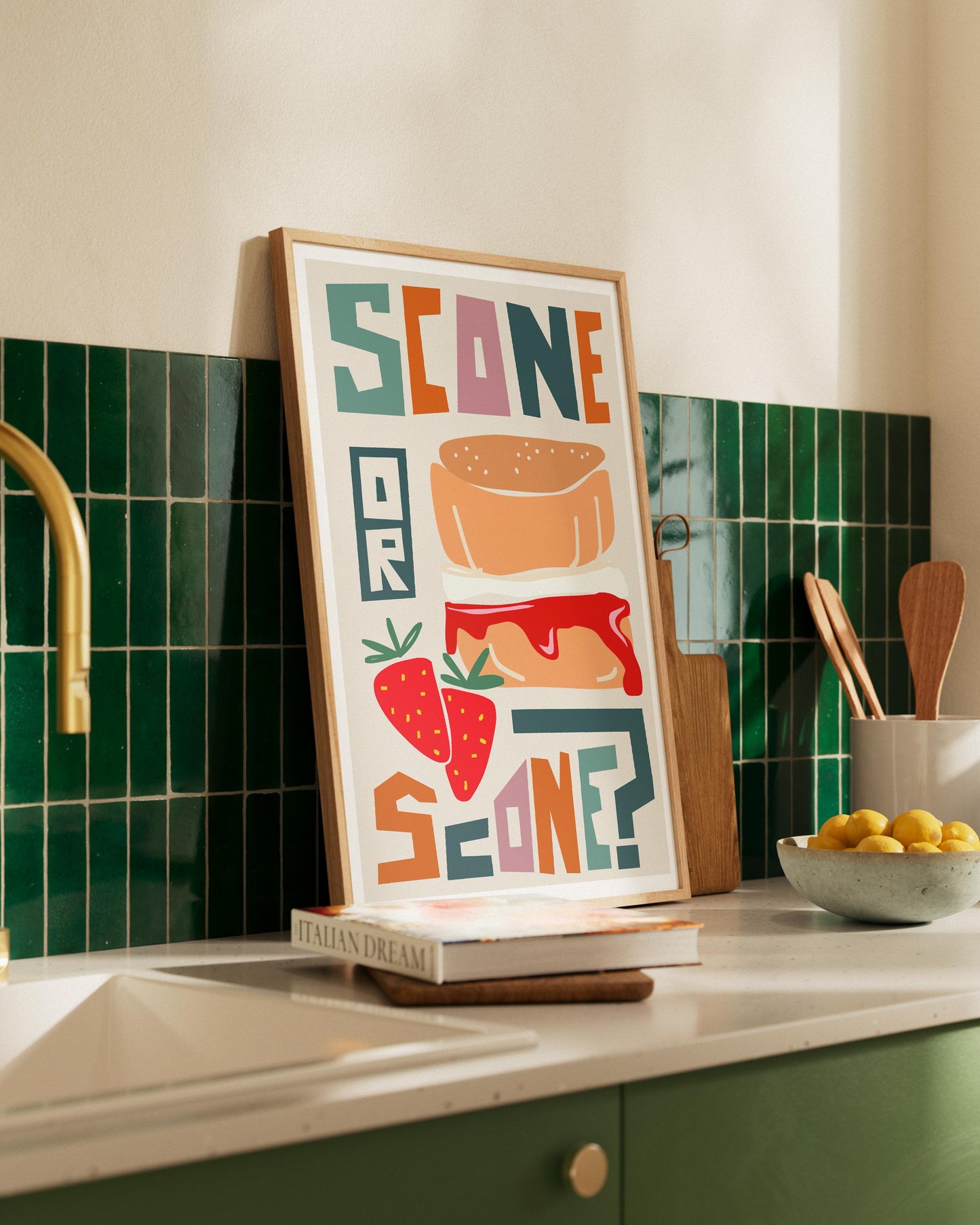 Scone Art Print