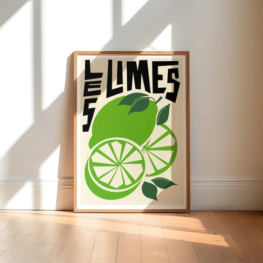Lime Art Print