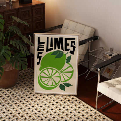 Lime Art Print