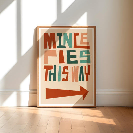 Mince Pies Art Print