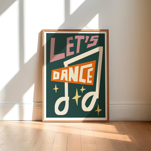 Let's Dance Art Print
