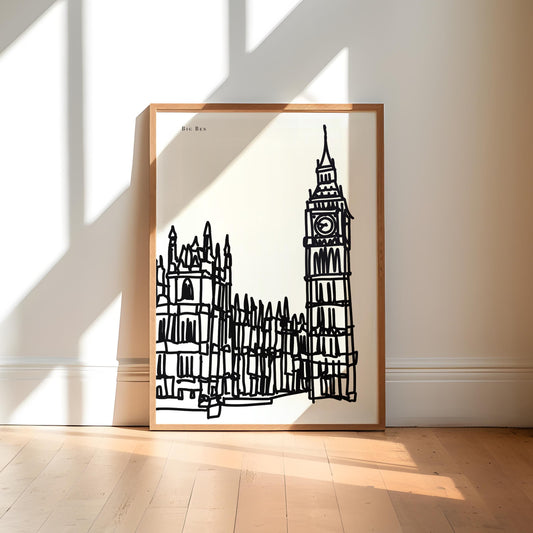 London Big Ben Art Print