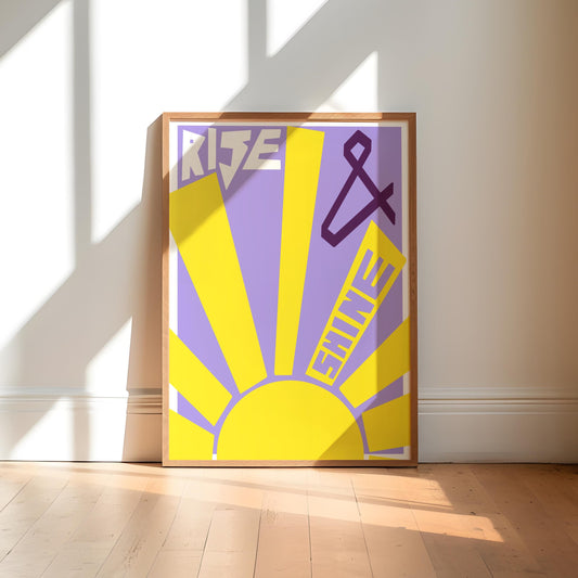 Sun Art Print