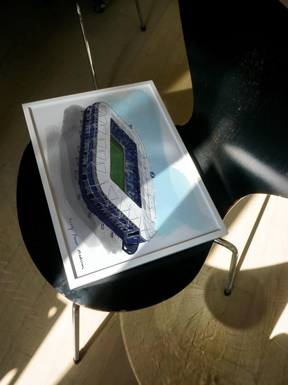 King Power Stadium Art Print