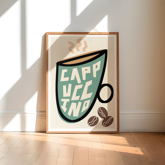 Coffee Art Print