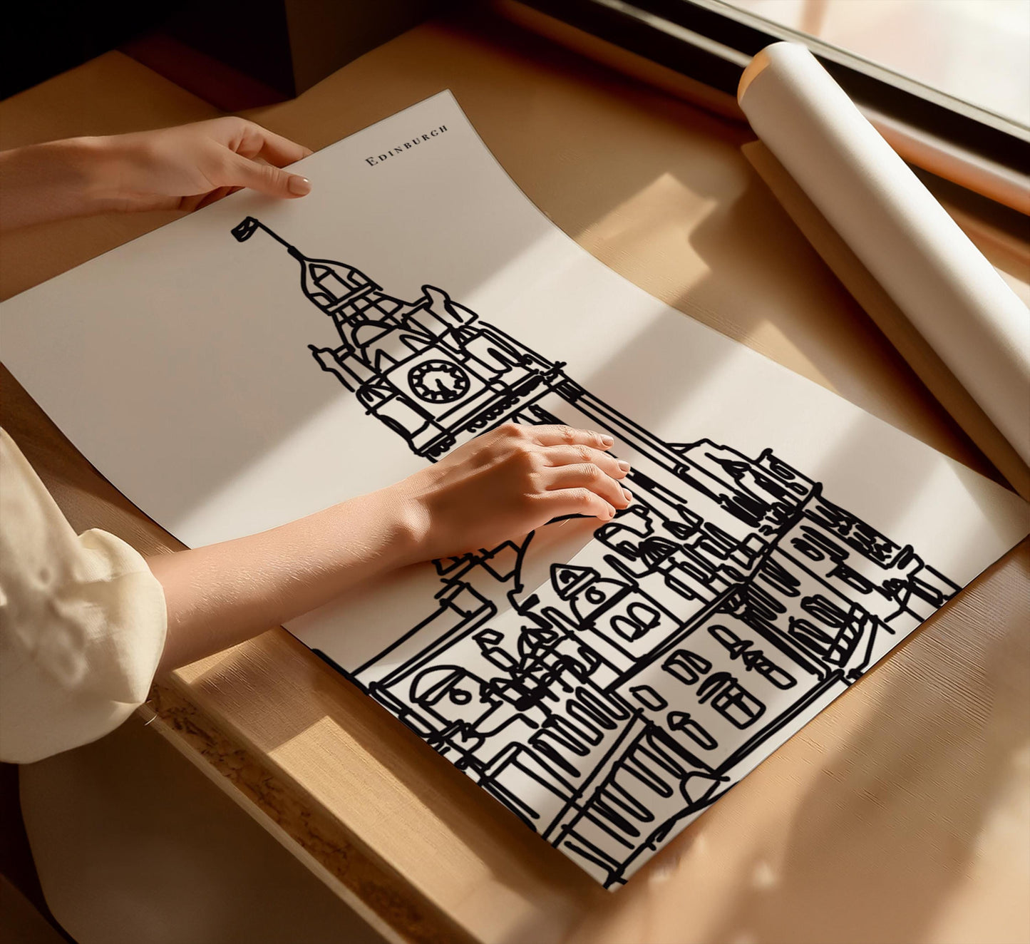 Edinburgh Art Print