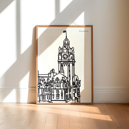Edinburgh Art Print